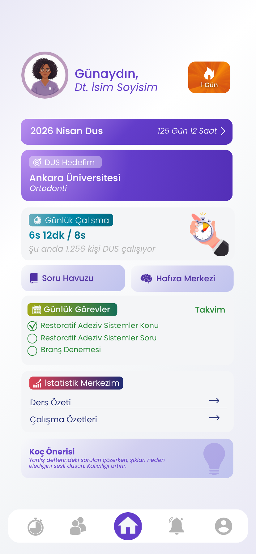 DUS Club Uygulaması